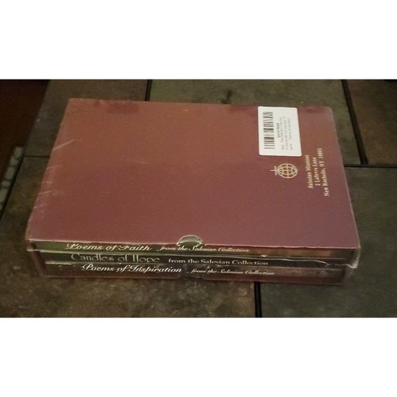 THE SALESIAN Collection Boxed Set Of 3 Hardcovers Inspirational Poems - Picture 2 of 3
